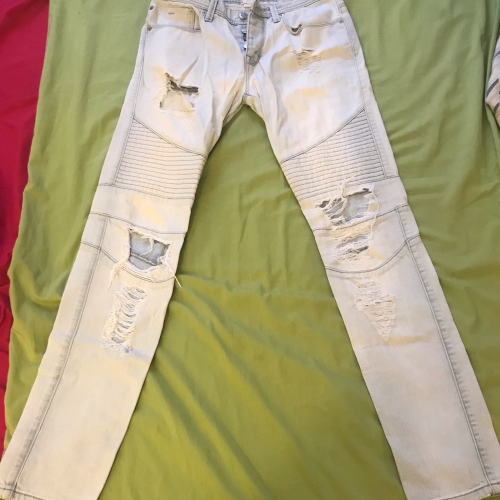 Light blue jeans